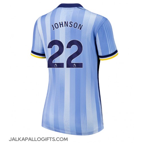 Tottenham Hotspur Brennan Johnson #22 Vieraspaita Naiset 2024-25 Lyhythihainen